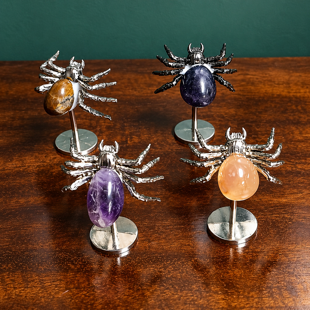 crystal spider on stand by gaia soul