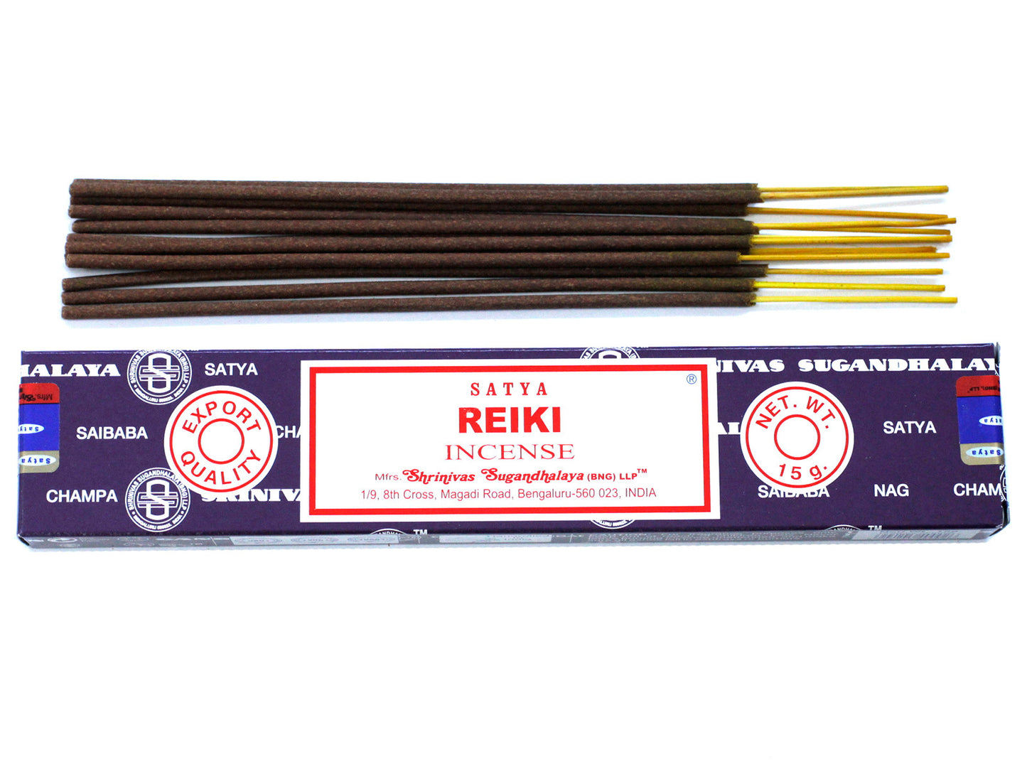 Satya Reiki Incense Sticks – 15g Pack