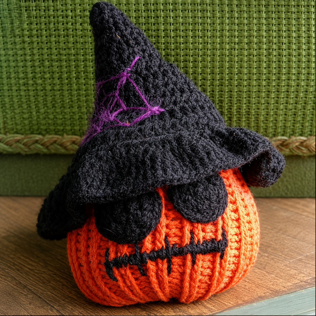 Pumpkin with Witch Hat by siscia selfcare