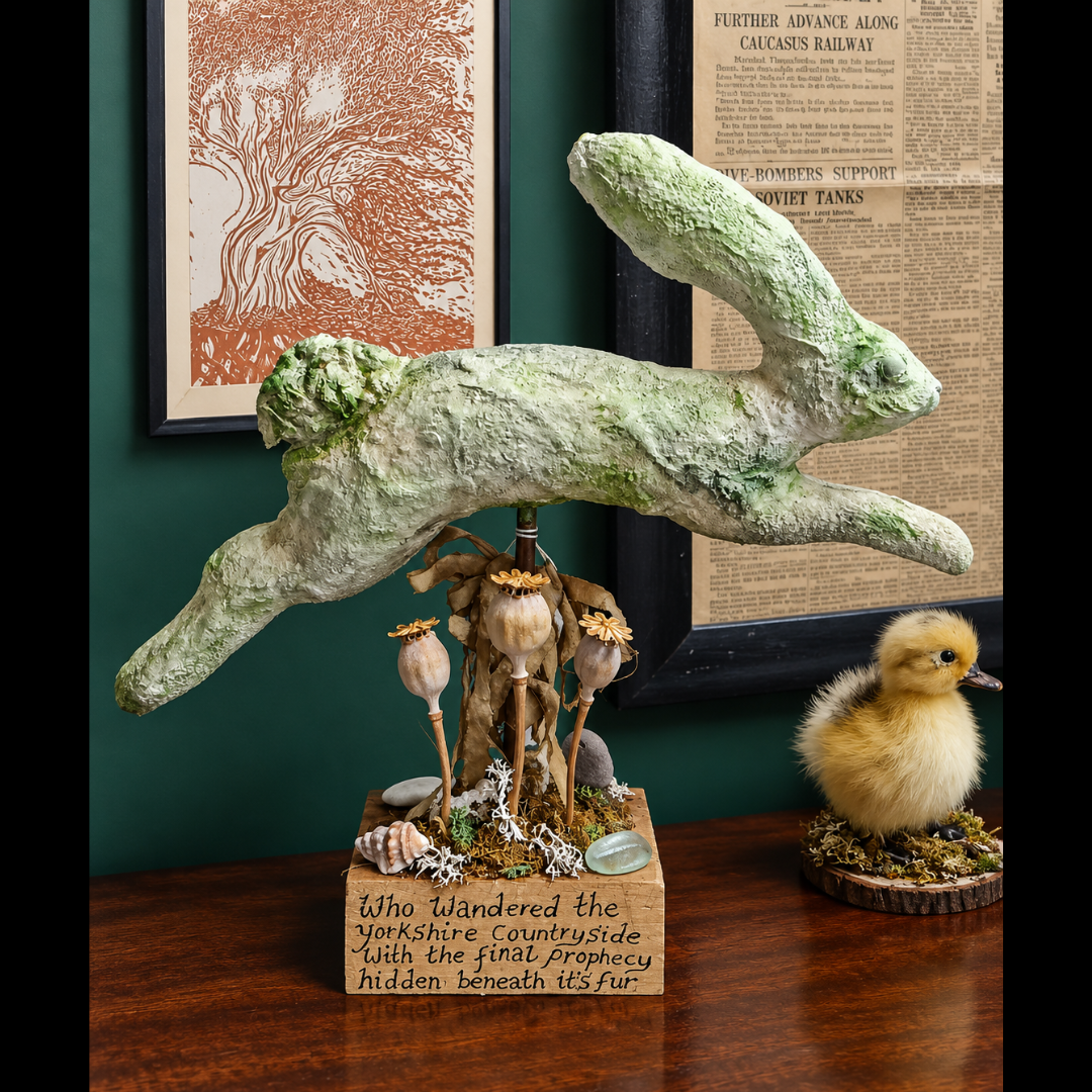 'Petrified Hare' by Oddly Harriet