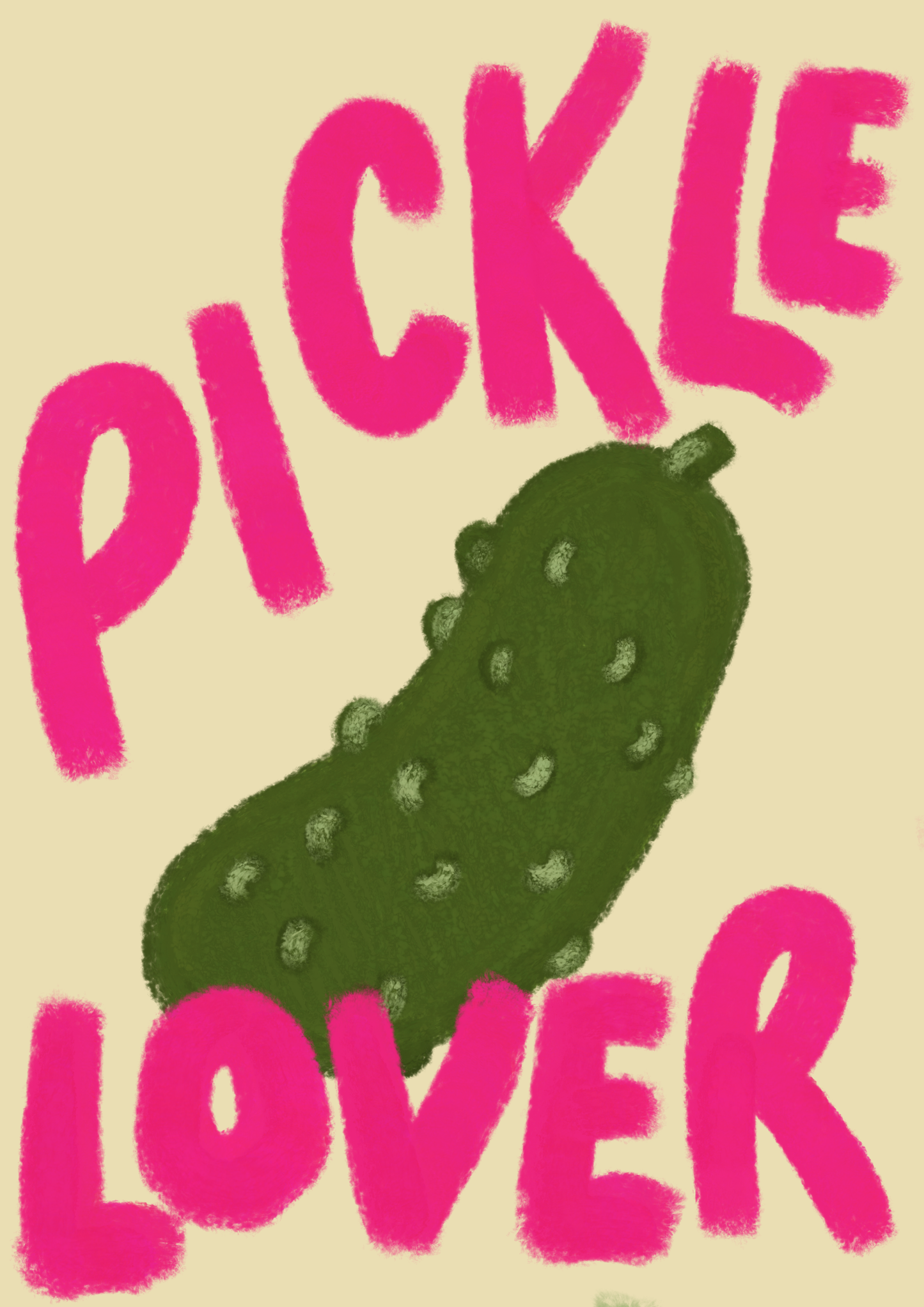Pickle Lover print