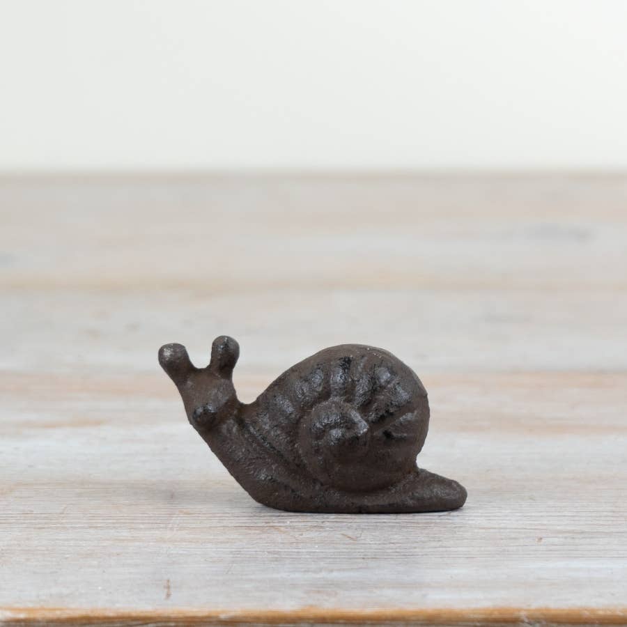 Snail Metal Deco, 8.3cm