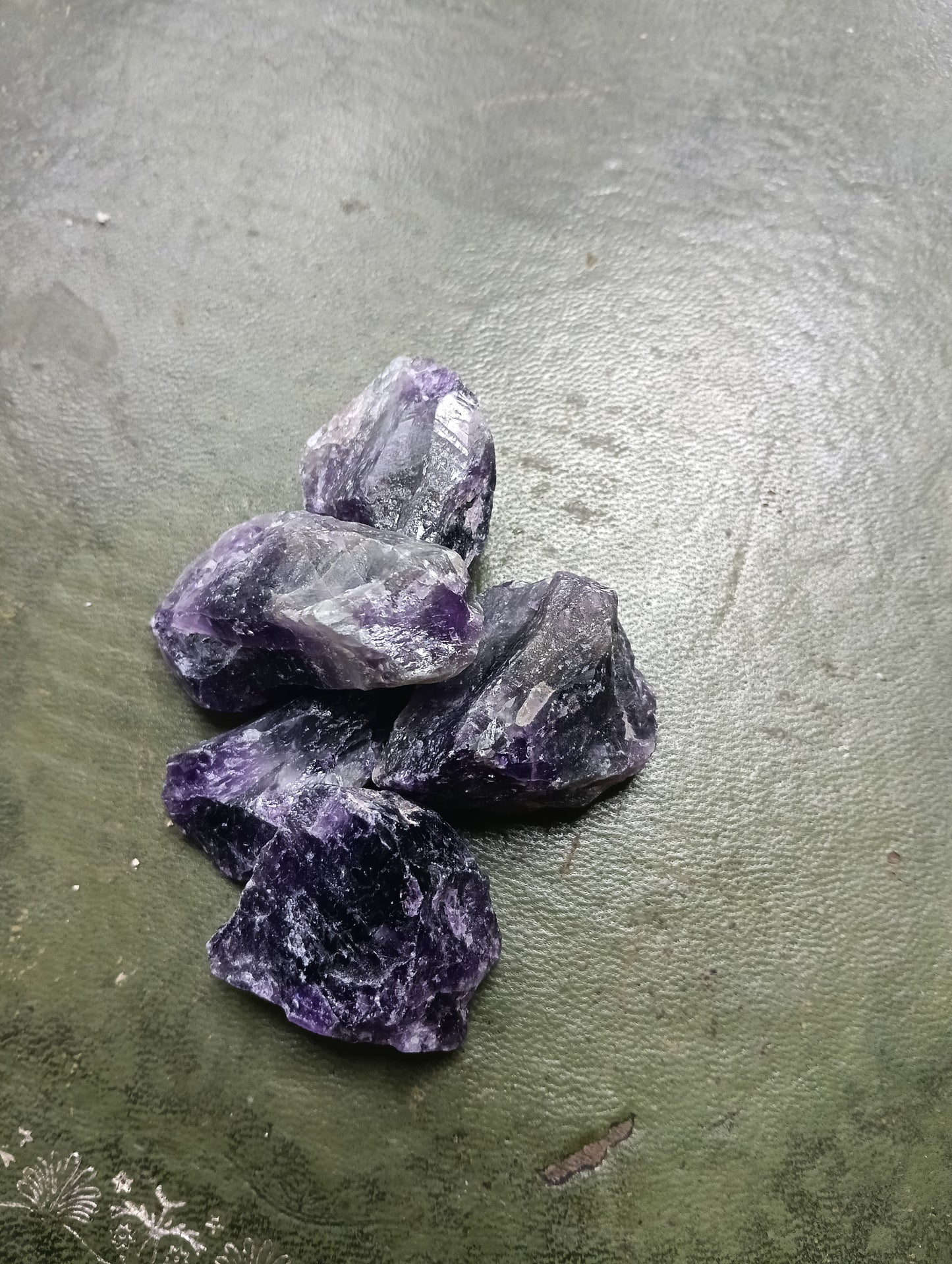 Raw Amethyst Chunks by Gaia Soul