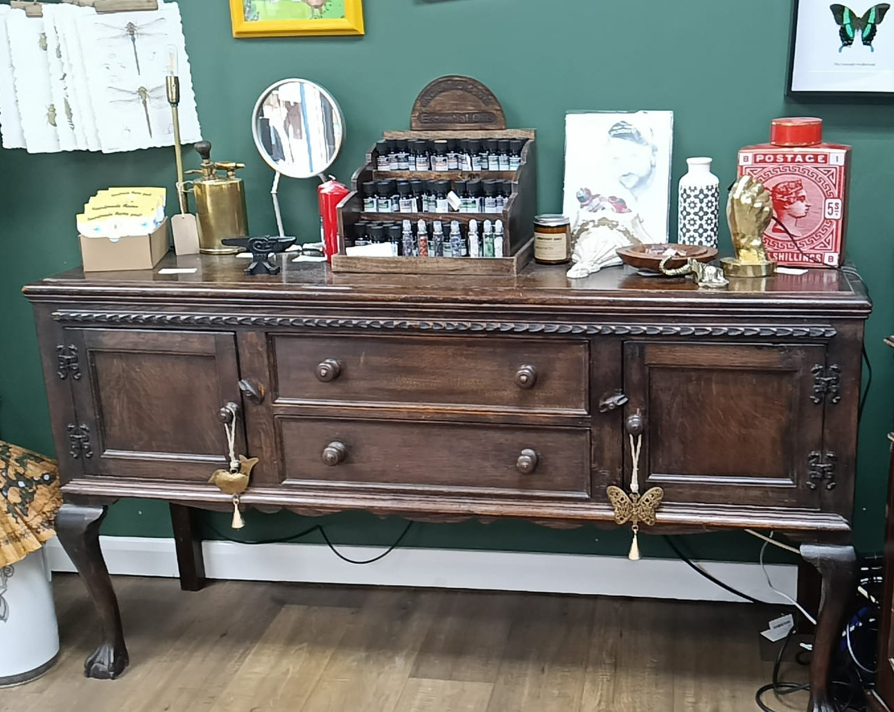 Georgian Style Sideboard (Claw & Ball Feet)