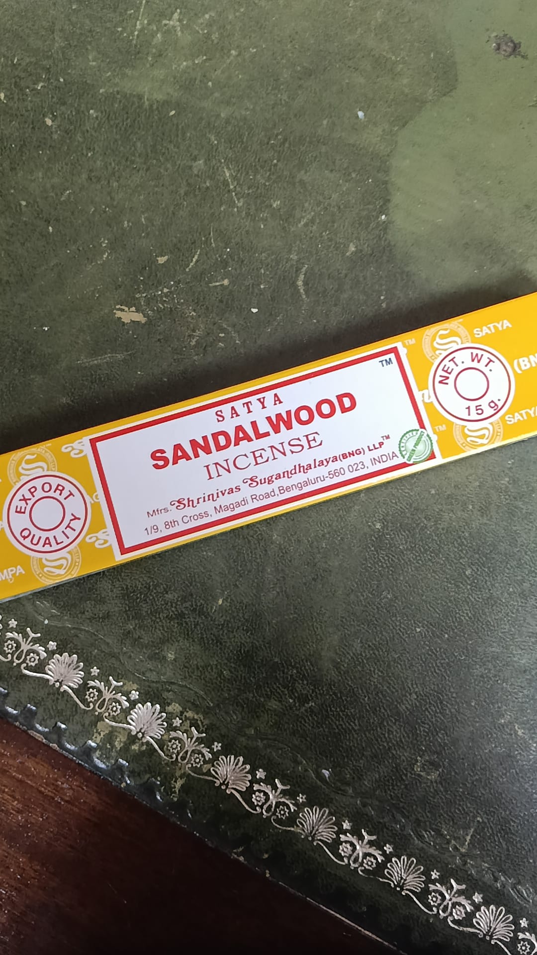 Satya Sandalwood Incense