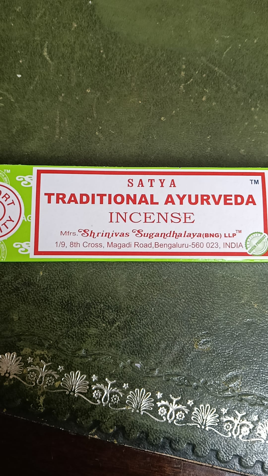 Satya Traditional Ayurveda Incense