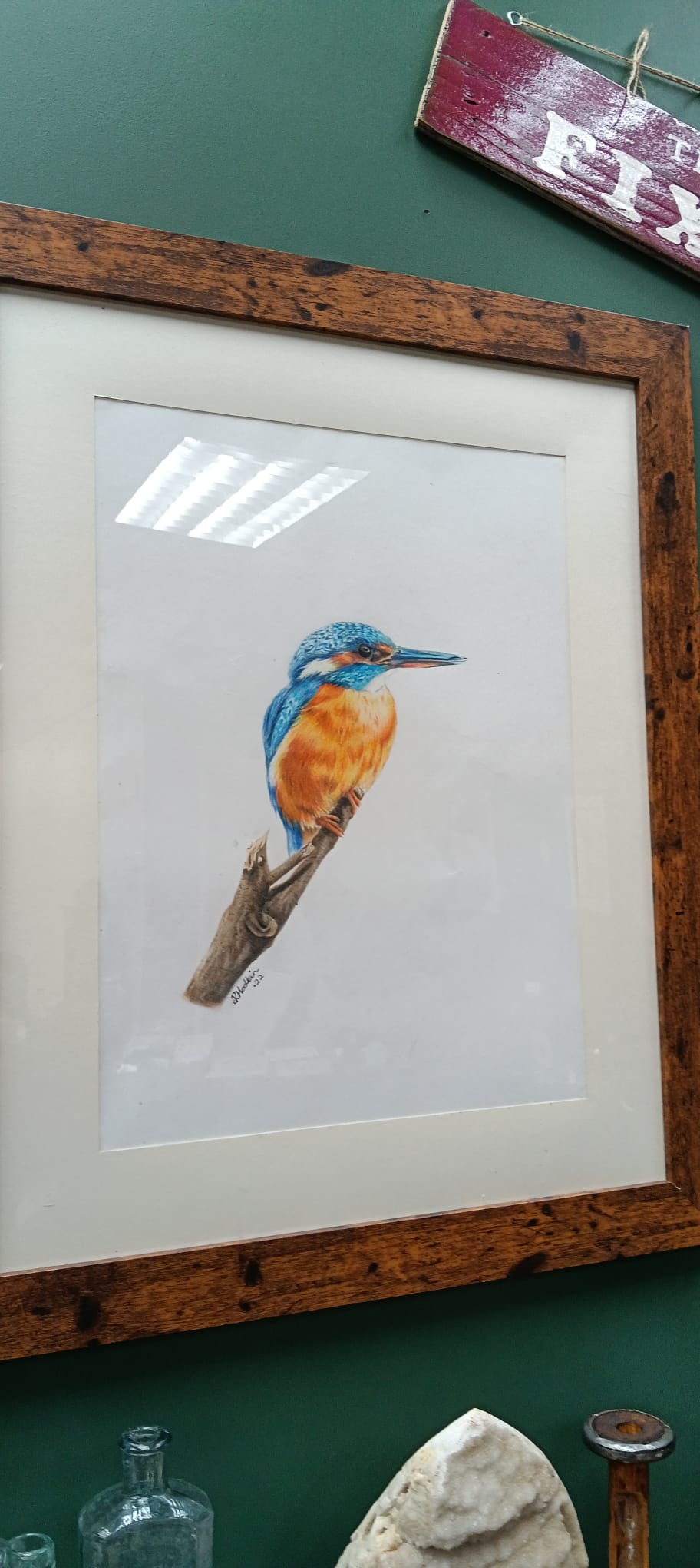 Kingfisher Original by Becky Hodkin