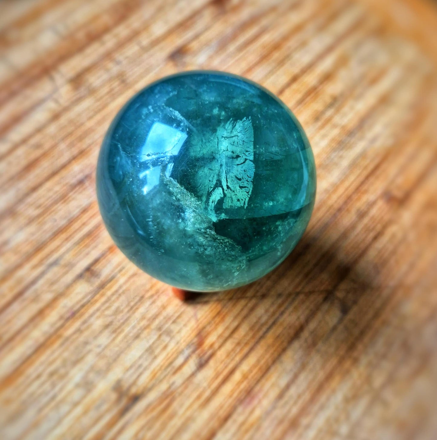 Fluorite Sphere by Gaia Soul