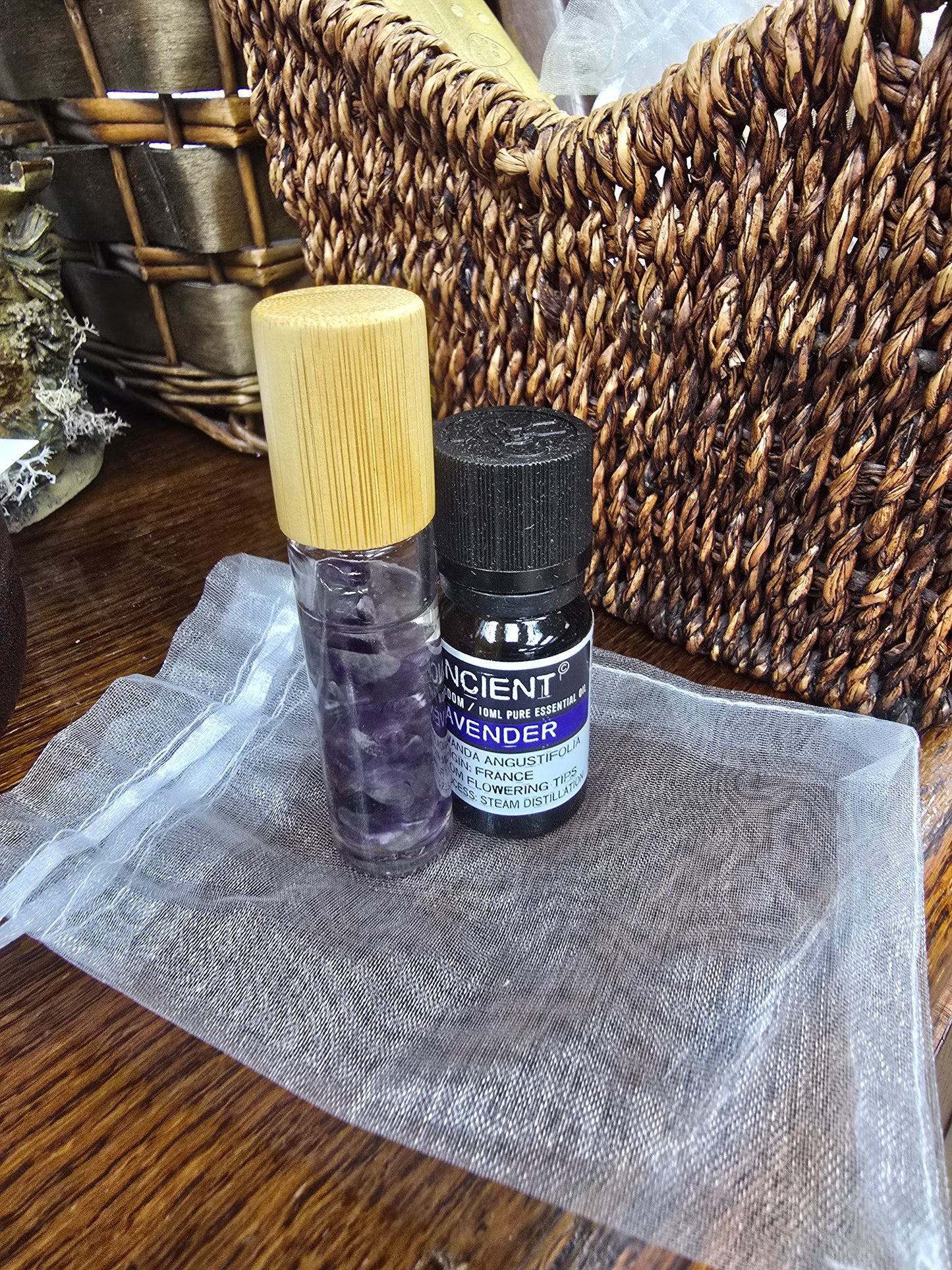 Essential Oil Roller Kit - Amethyst