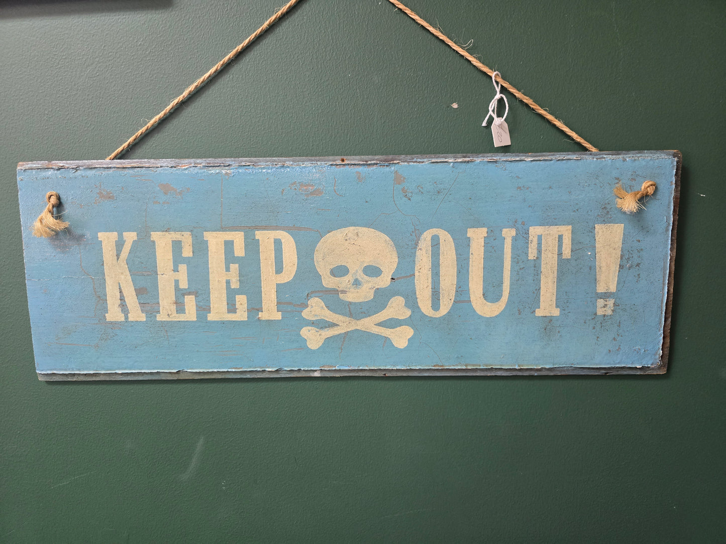 Keep Out sign by Bongo Jesus