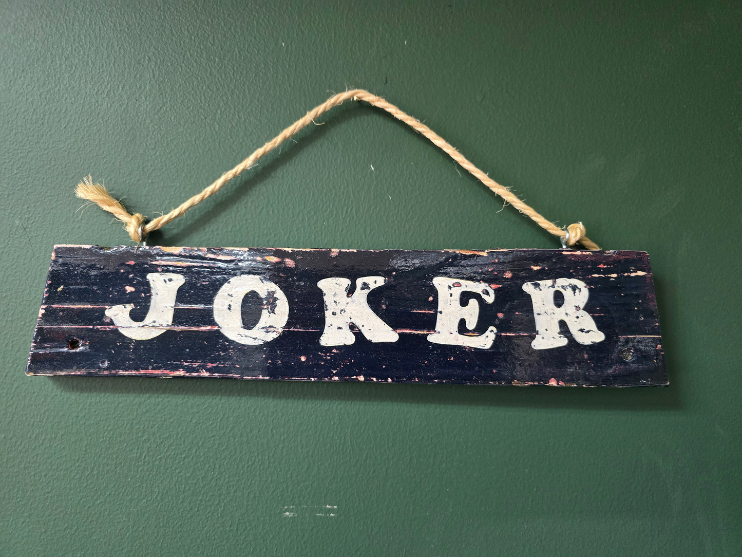 Joker sign - Blue by Bongo Jesus
