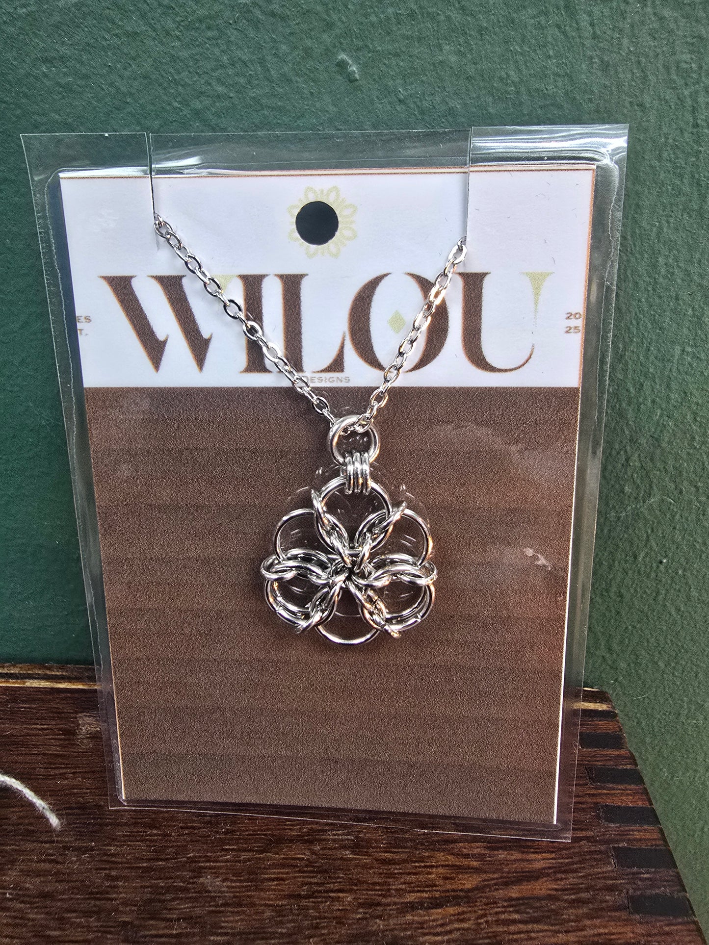 Flaura Necklace by Wilou Designs