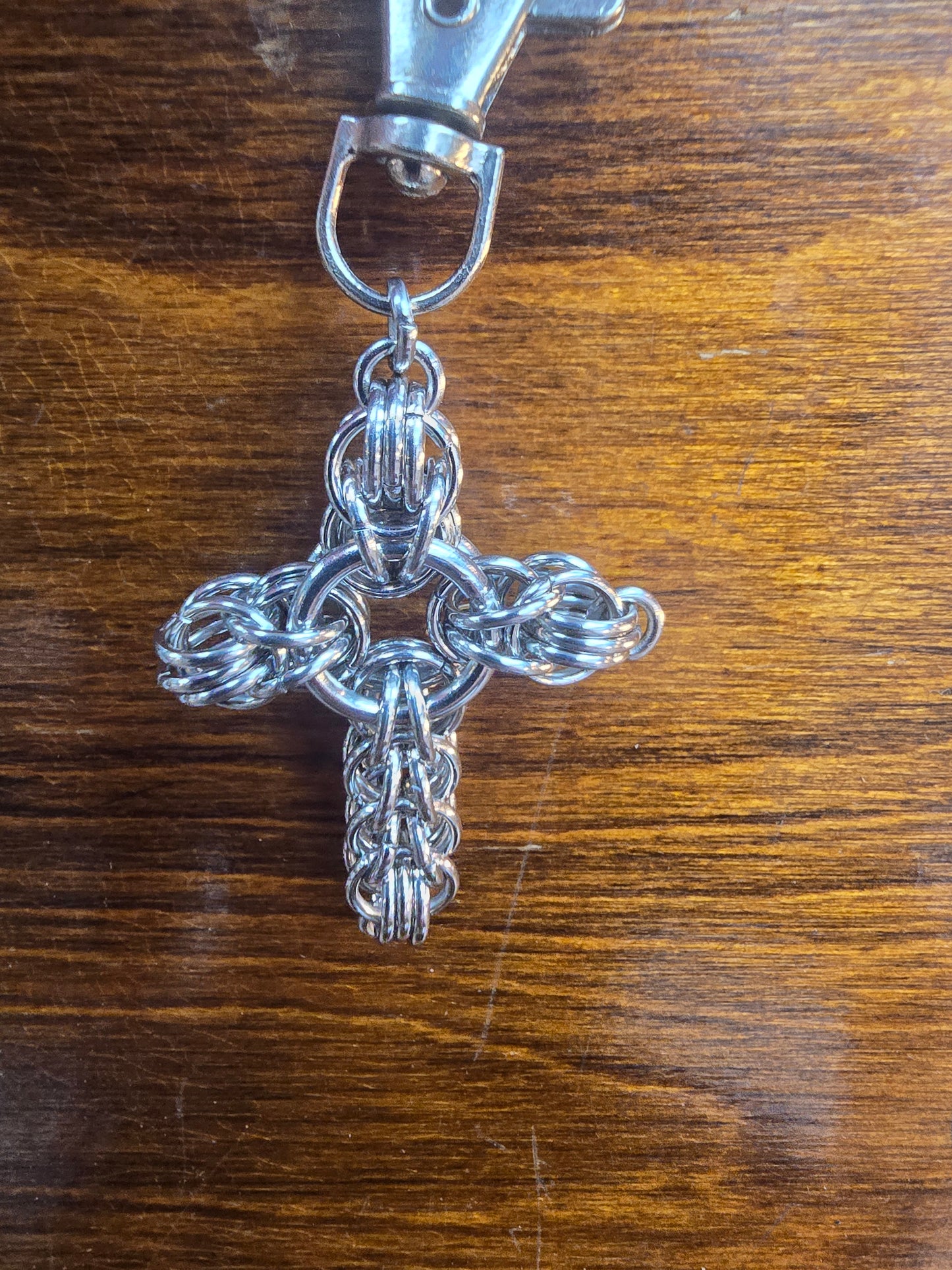 Cross Keychain by Wilou Designs