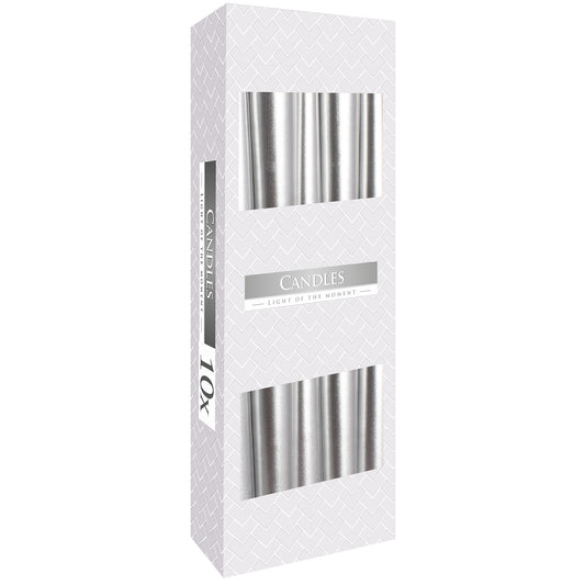 INDIVIDUAL Taper Candle – Silver