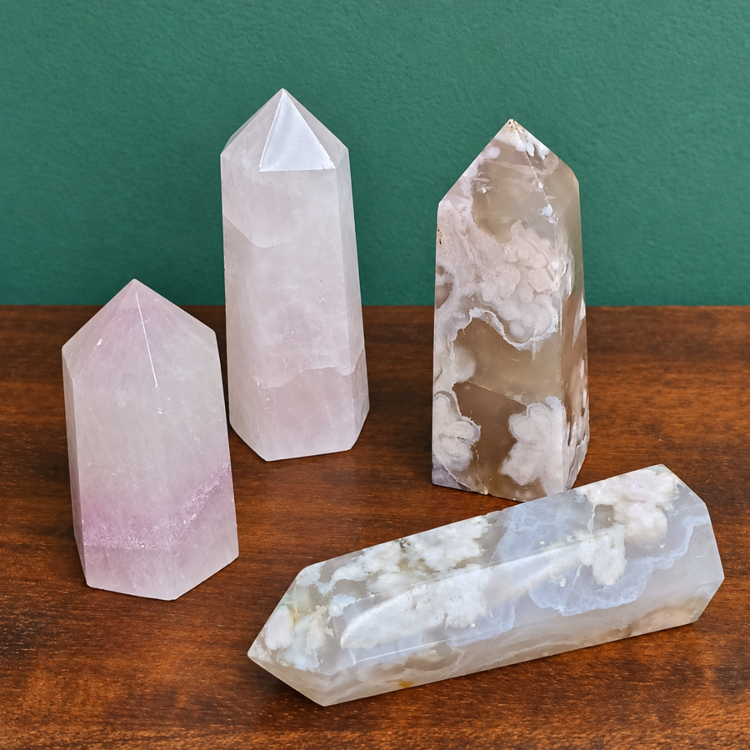 Medium Crystal Points by Gaia Soul