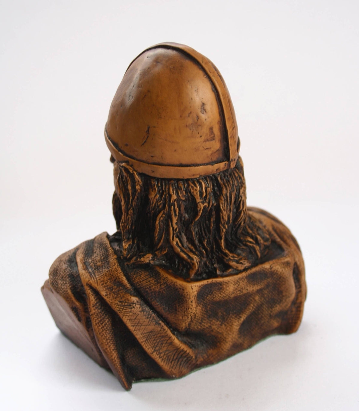 Viking Warrior Bust - Reproduction Carving - Pagan Warrior.