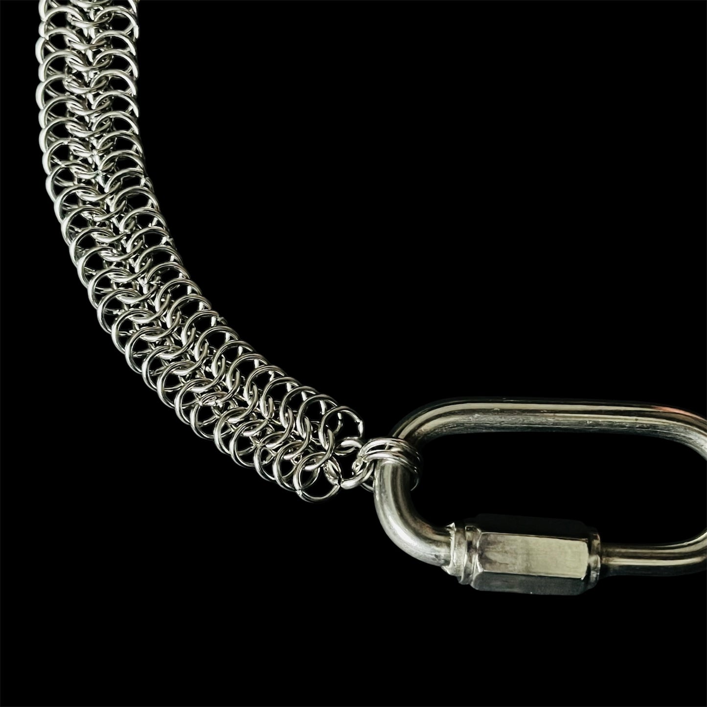 Karabiner Necklace by Wilou Designs