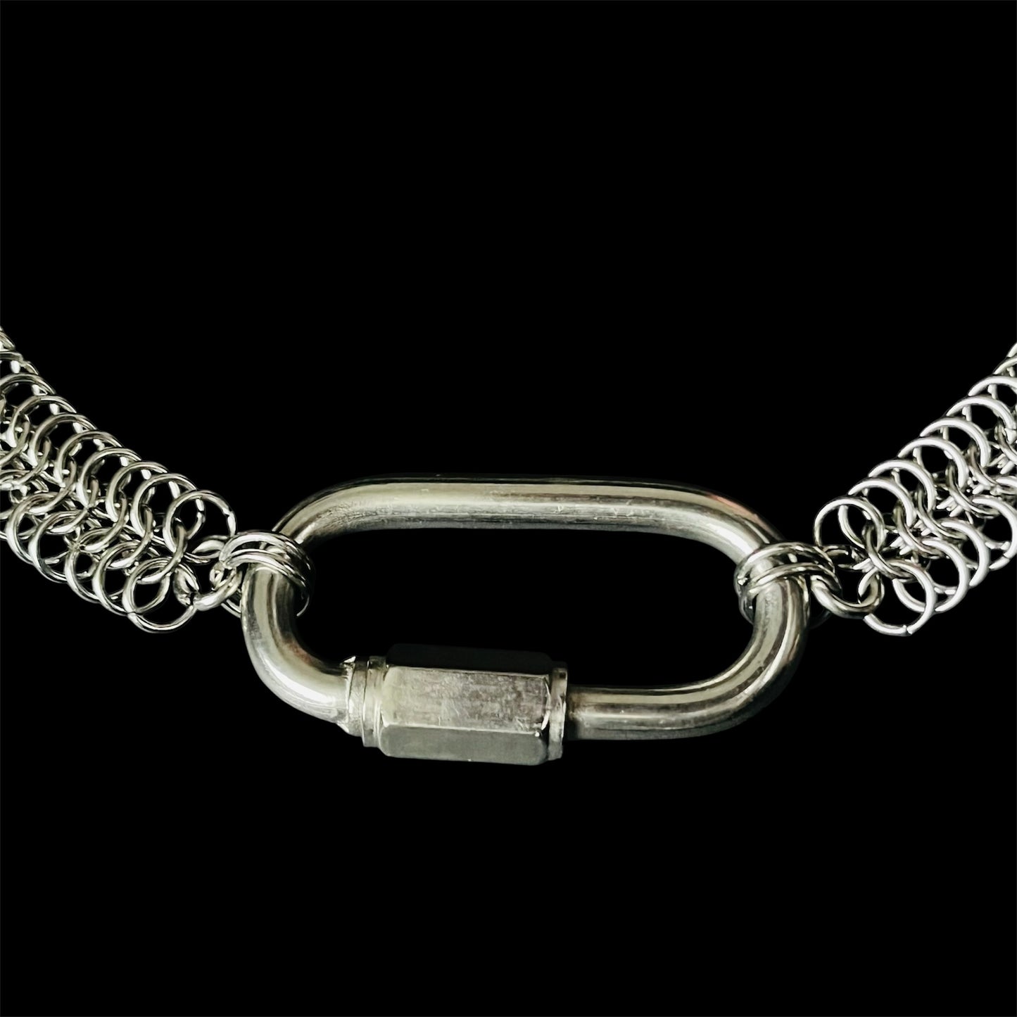 Karabiner Necklace by Wilou Designs