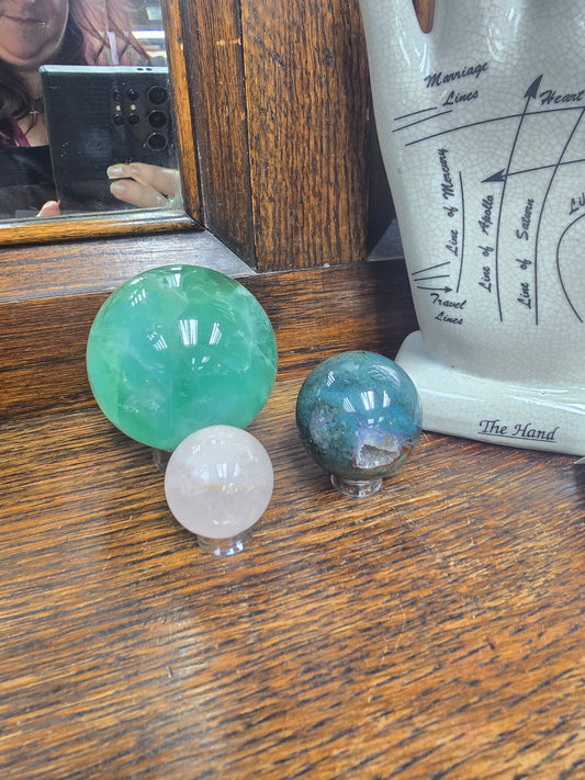 40mm Crystal Sphere by Gaia Soul