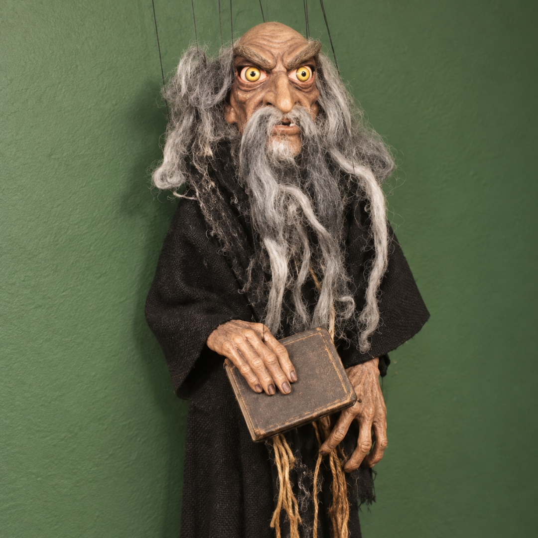 Rici Marionette – Handmade Czech Wizard Puppet