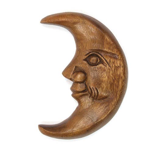 Moon Face Carving