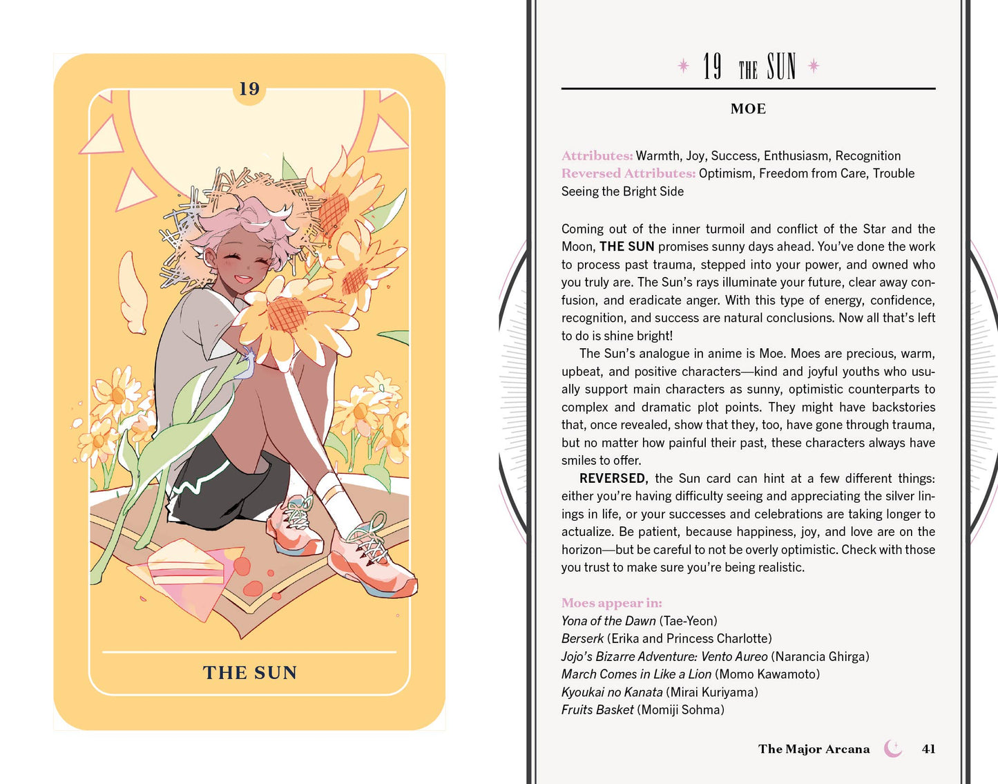 Anime Tarot Deck and Guidebook
