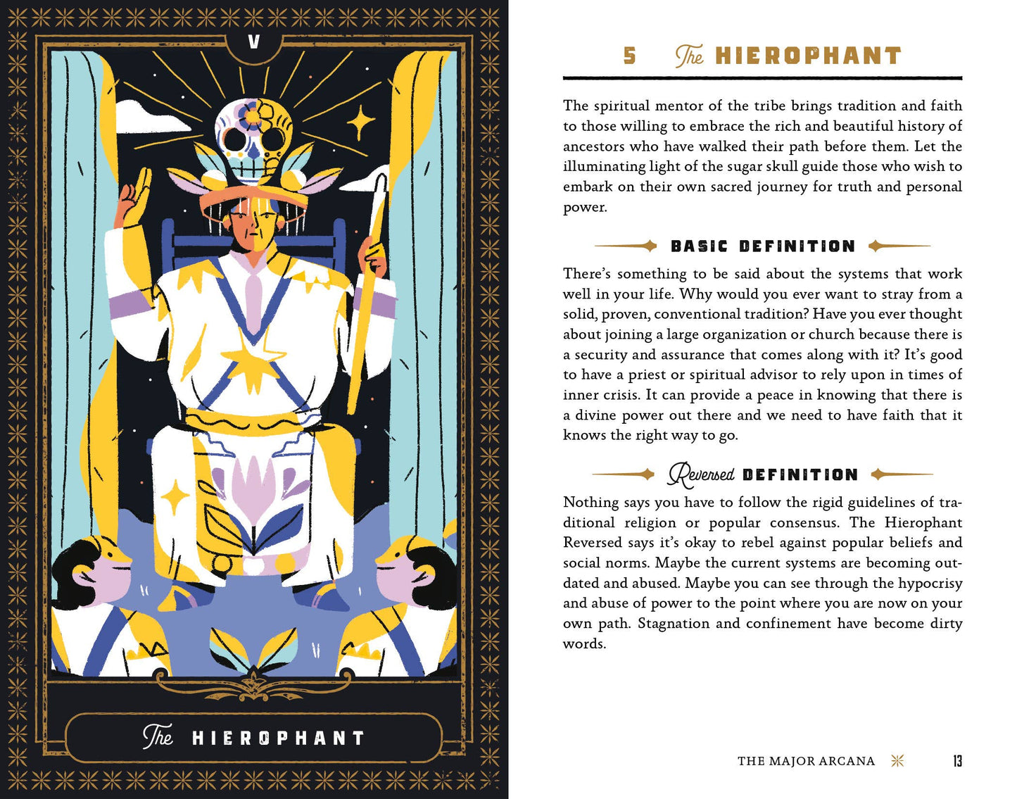 Sugar Skull Tarot Deck and Guidebook