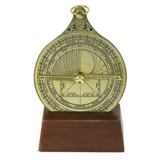 Astrolabe With Wooden Stand