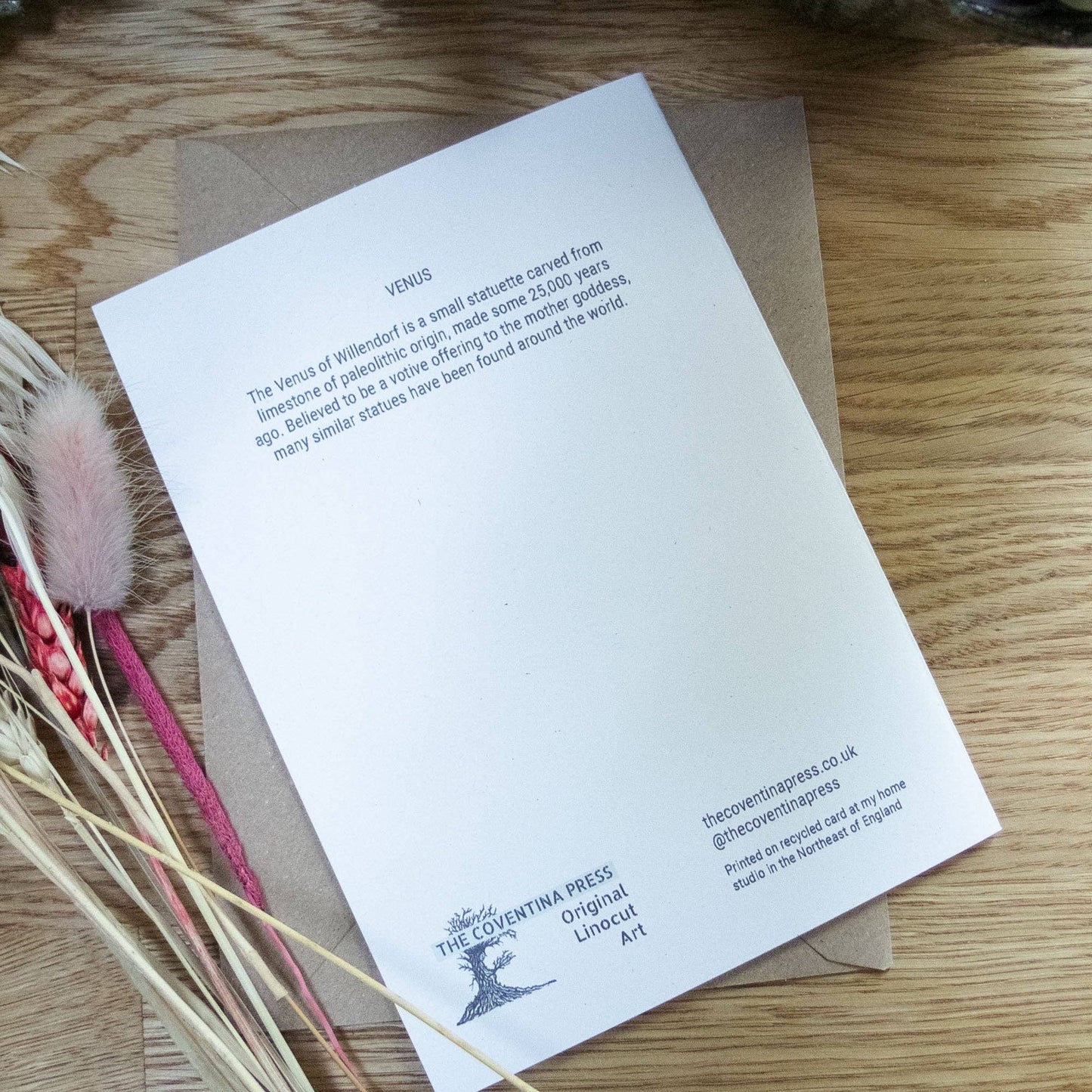 ANCIENT GODDESS | VENUS | Greeting card