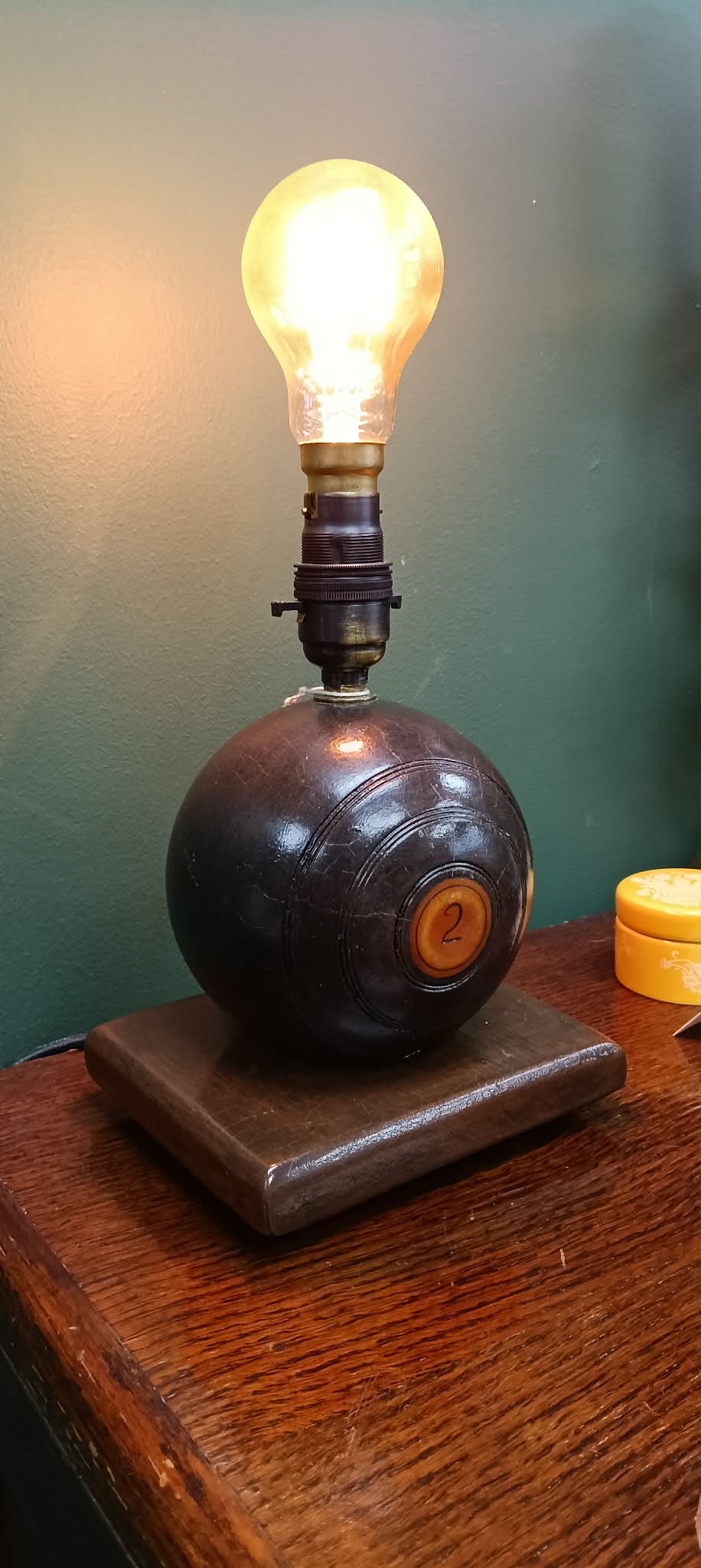 Bowling Lamp by Old Stuff Lighting