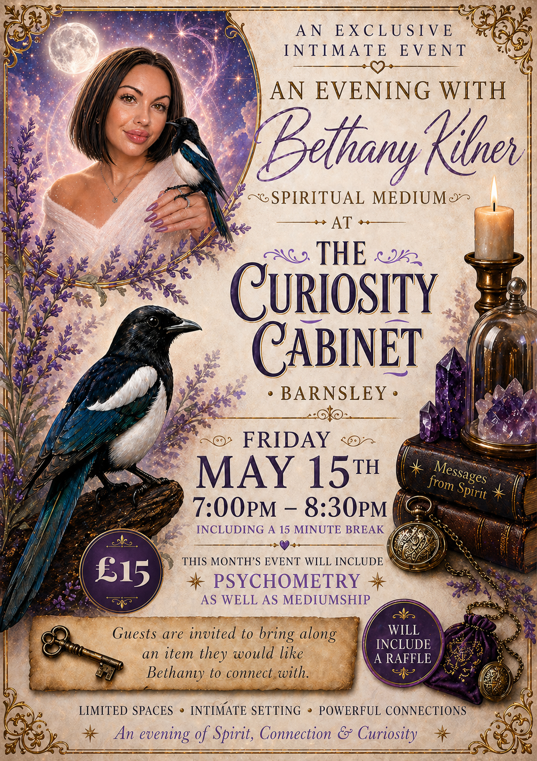 Mystical Mediumship With Bethany kilner  - 15th May '26