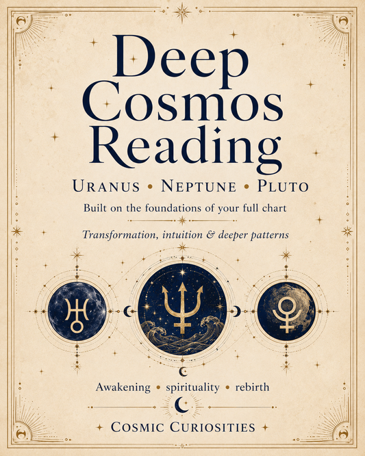 Deep cosmos reading - Full natal chart