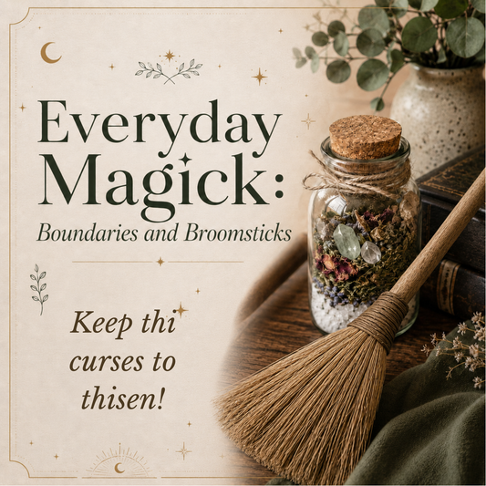 EveryDay Magick workshop -Boundaries & Broomsticks