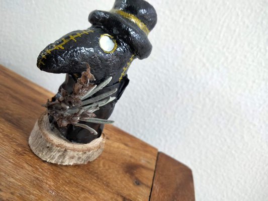 Mini Plague Doctor by Oddly Harriet