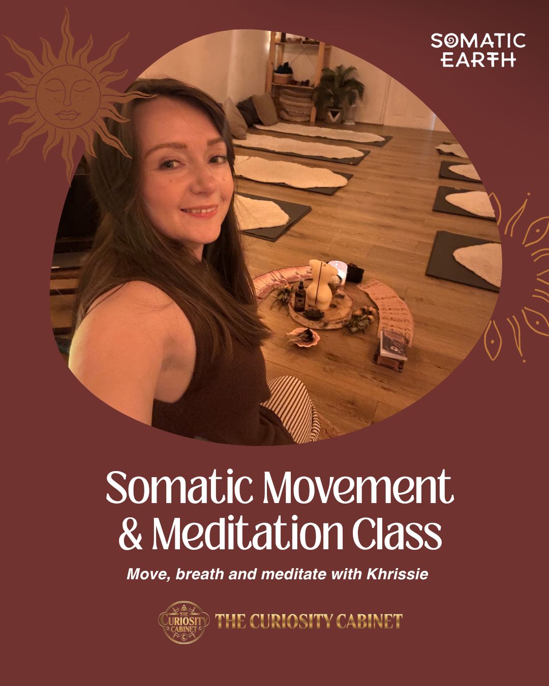 Somatic Movement & Meditation with Khrissie - 01/07 - Evening