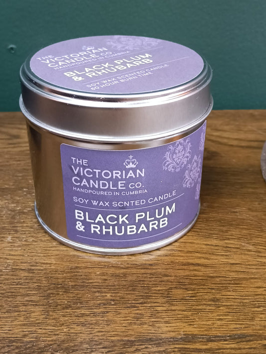 Black Plum & Rhubarb candle - 50h