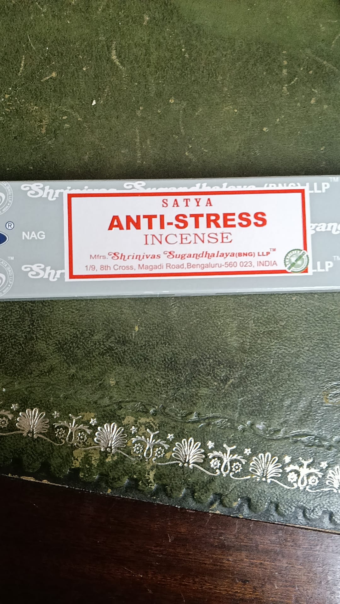 Satya Anti Stress Incense