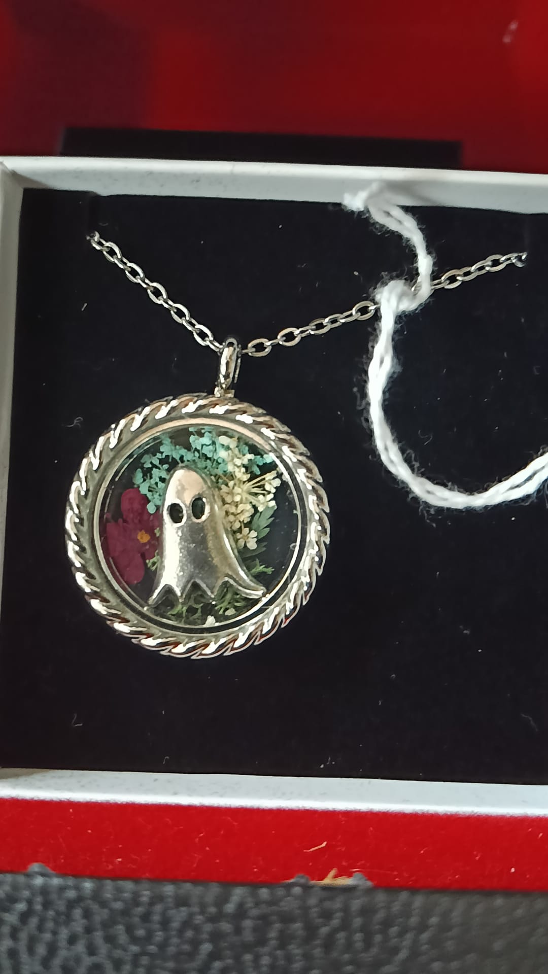 ghost necklace Oddly Harriet