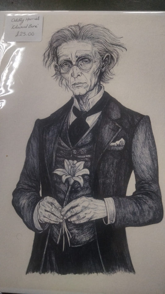 Oddly Harriet 'Edward Bone' Art print