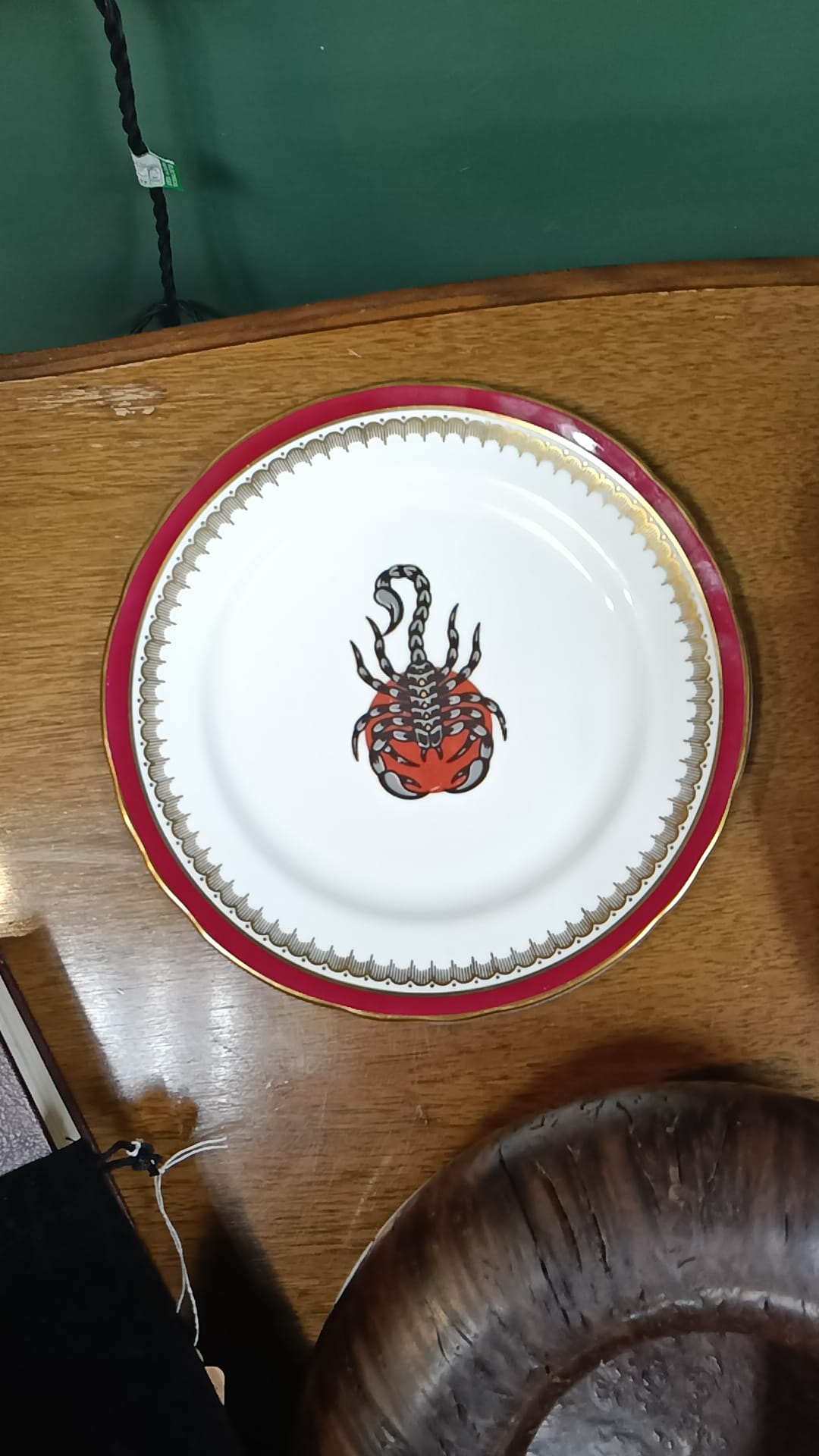 Scorpion plate by Hollow House Emporium