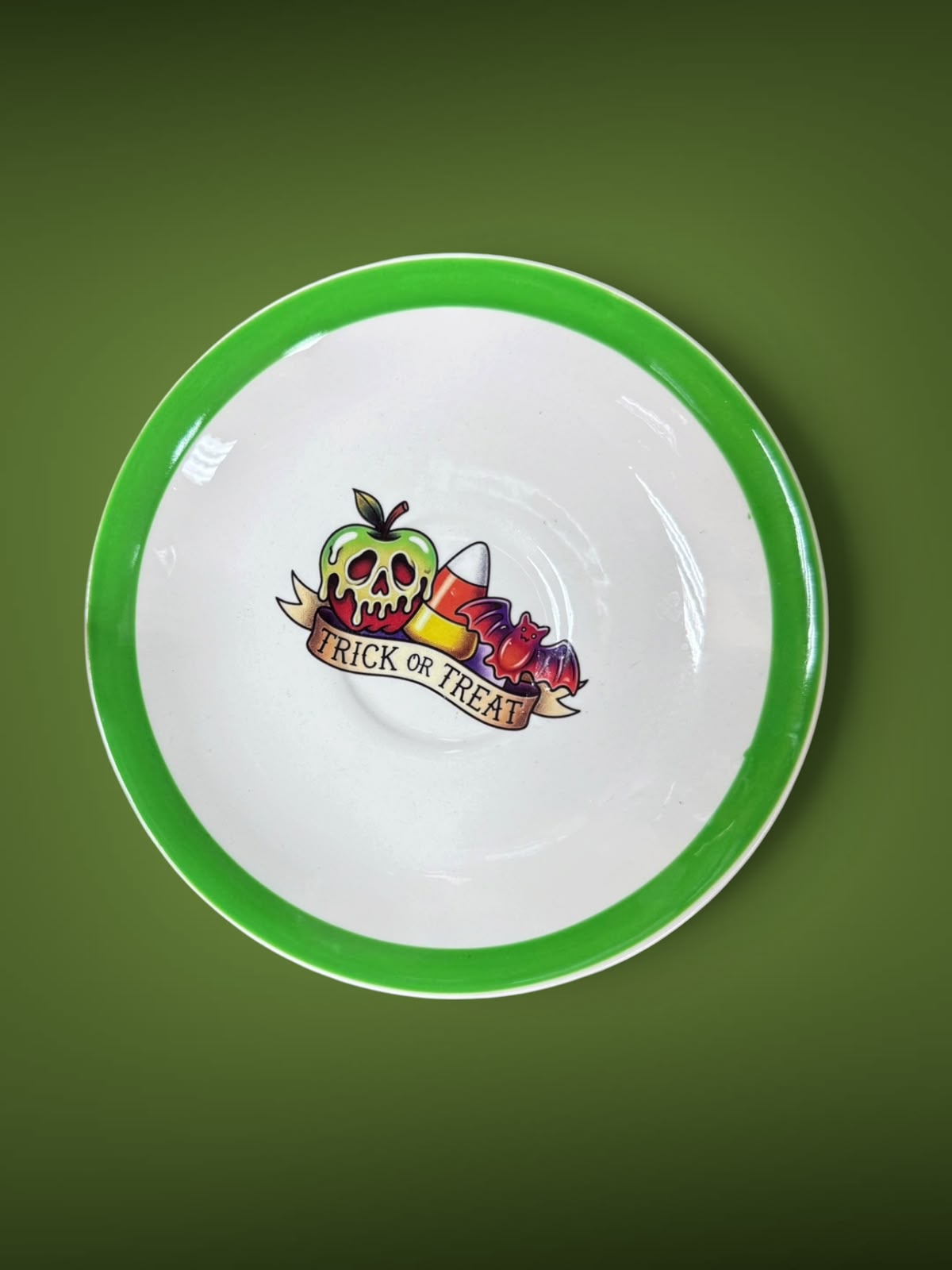 Trick or Treat plate by Hollow House Emporium