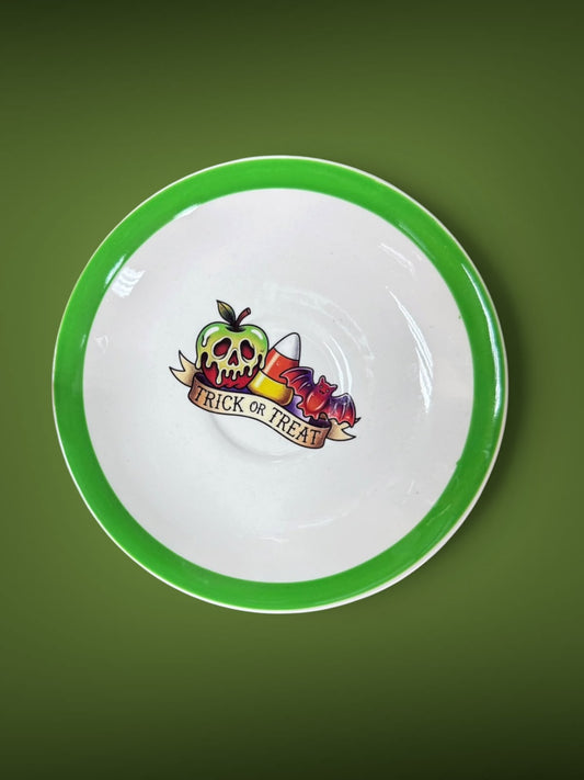 Trick or Treat plate by Hollow House Emporium