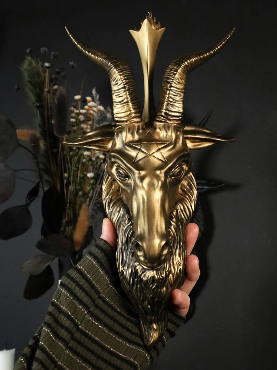 As Above,So Below Wall Hangings/ Gothic Wall decor/Baphomet