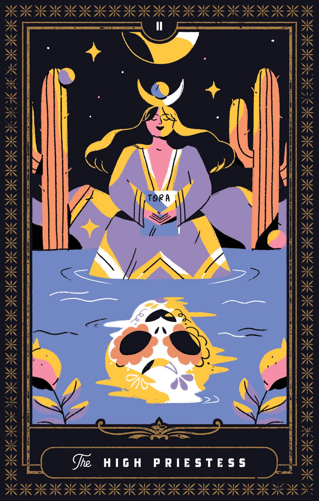 Sugar Skull Tarot Deck and Guidebook