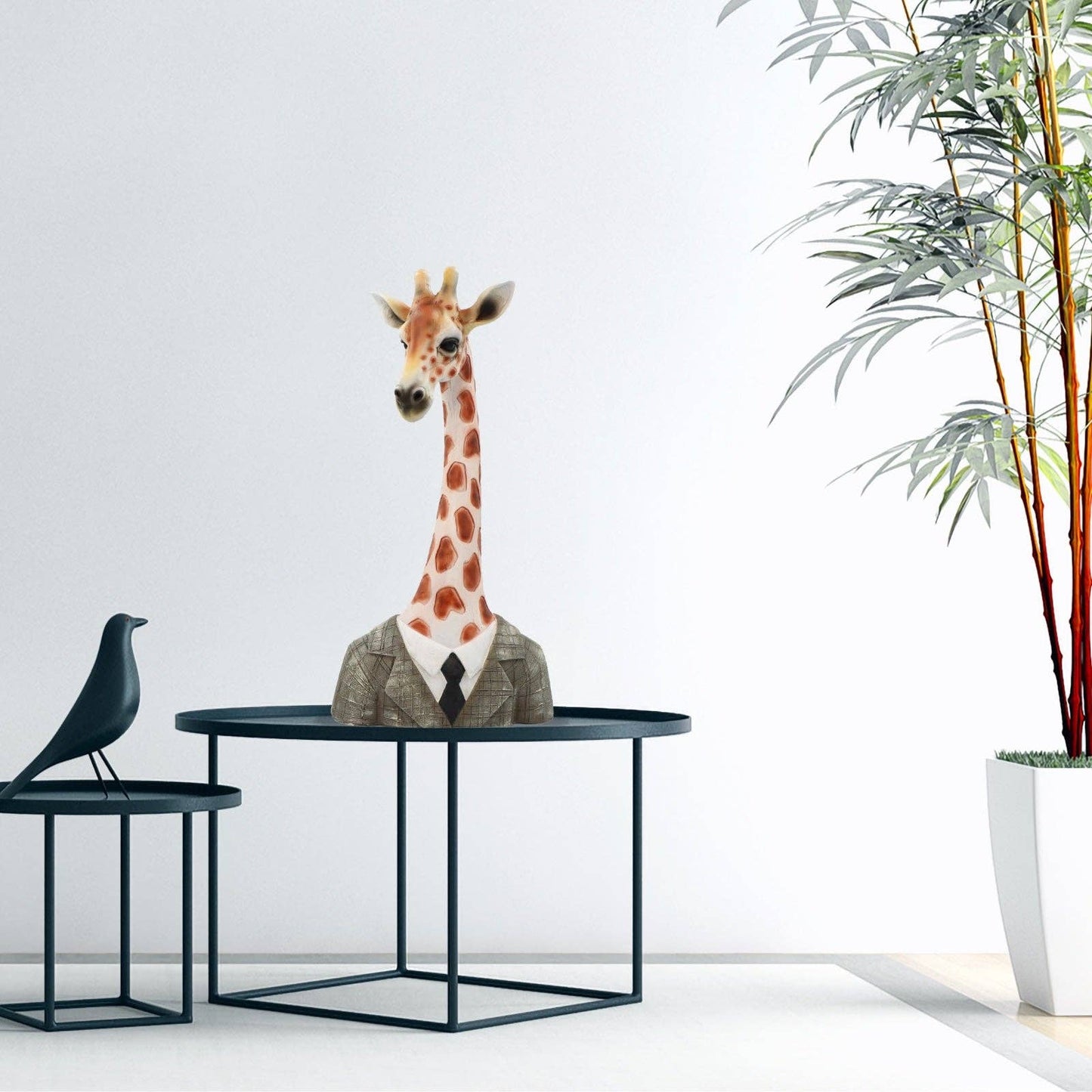 Suited Up! Giraffe in a Suit