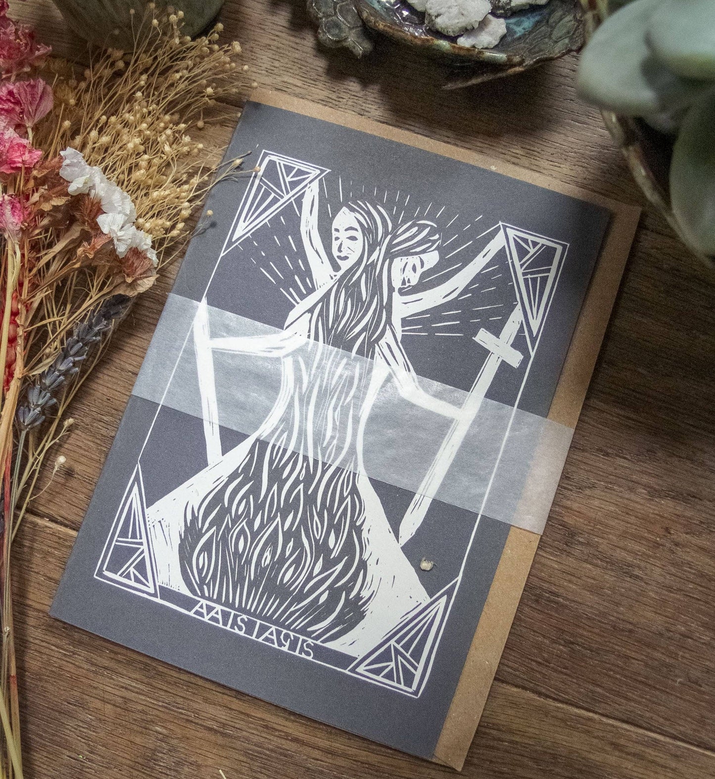 WARRIOR GODDESS | THE ALAISIAGAE | Greeting card