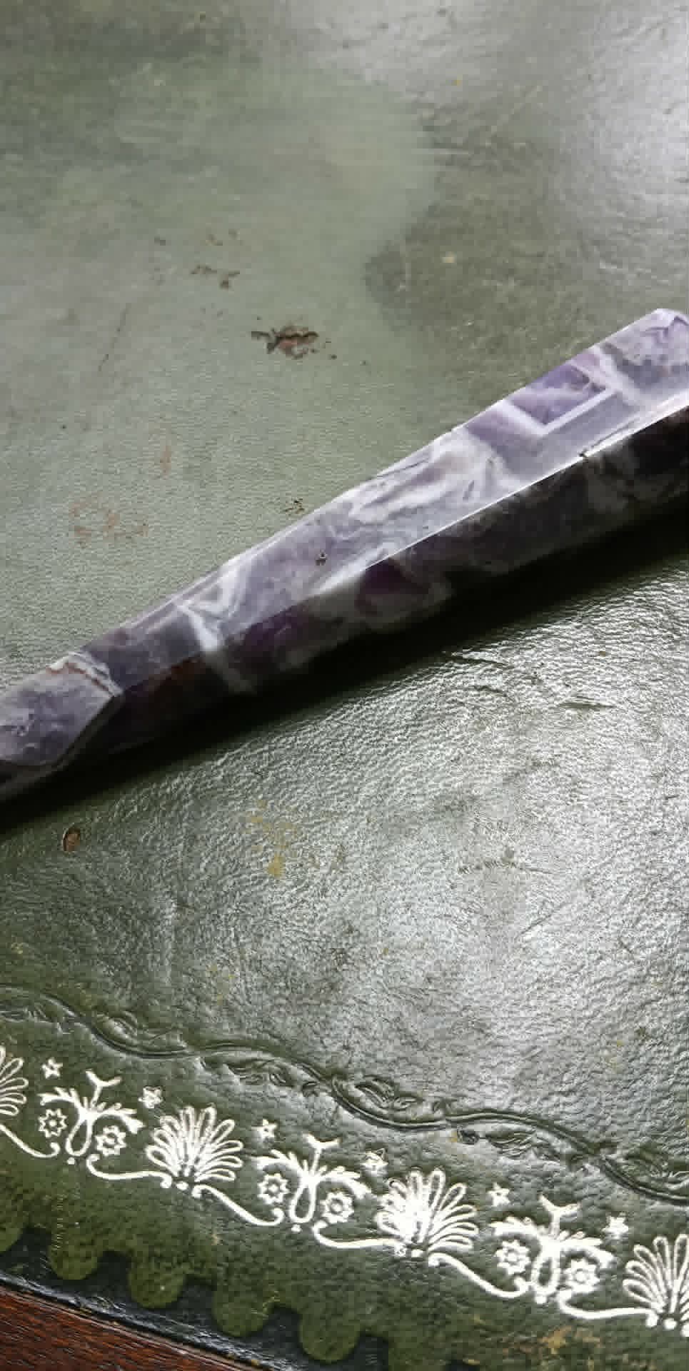 Chevron Amethyst by Gaia soul