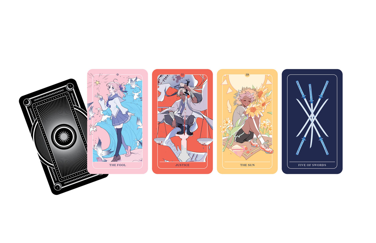 Anime Tarot Deck and Guidebook