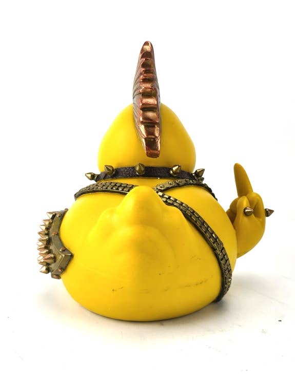 "Rubber Rocker" Rubber Duck Ornament