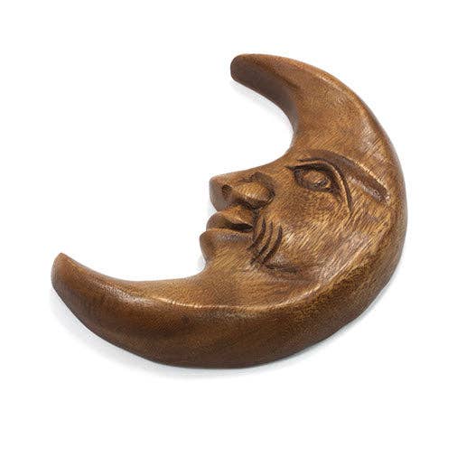 Moon Face Carving